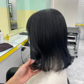 セミロング カラー ヘアアレンジ mai🍑暖色カラー /レイヤー💖のヘアスタイル