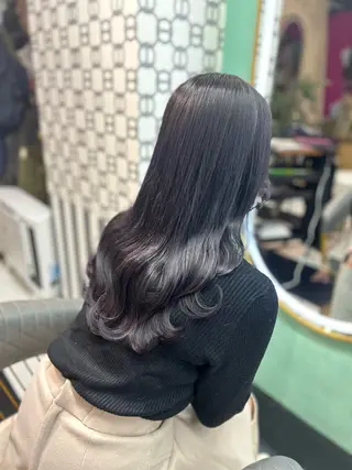 セミロング 【髪質改善特化】 新宿/縮毛矯正/セラのヘアスタイル