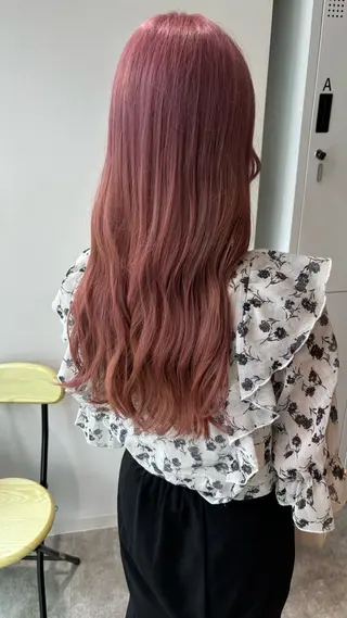 ロング カラー non. ダブルカラー🎀🤍のヘアスタイル