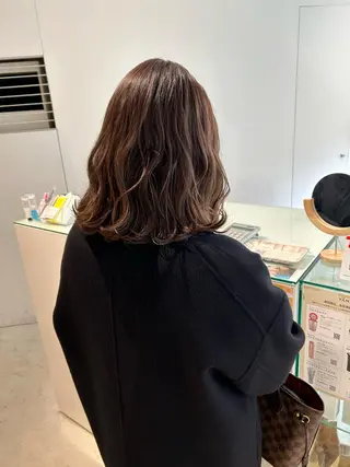 ミディアム カラー 透明感カラー🫧 nanohaのヘアスタイル