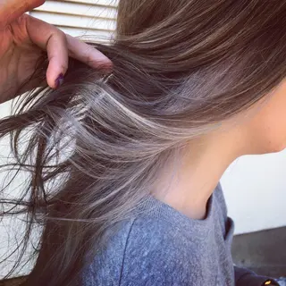 ロング カラー YAP！HAIR トコツメアヤノのヘアスタイル