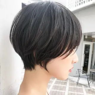 ショート カラー 吉田一輝 外国人パーマのヘアスタイル