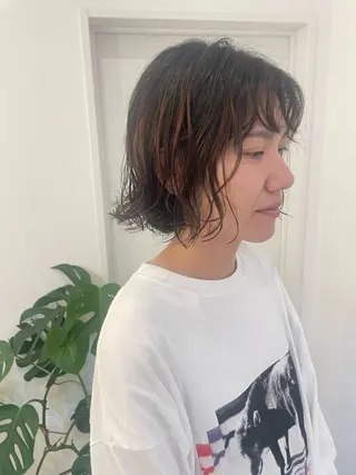 ショート ルプラボウ/日野 /ショート/レイヤーのヘアスタイル