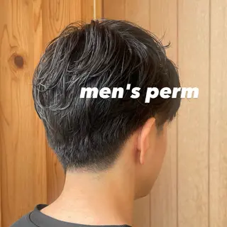 パーマ メンズ ちほ /ボブスタイルのヘアスタイル