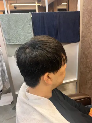 ミディアム メンズ 清水 寧生のヘアスタイル
