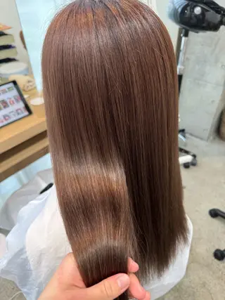ロング 🫧艶カラー/ダブル カラー♡/桜🌸のヘアスタイル