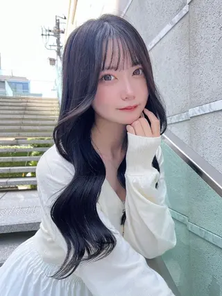 カラー 透明感韓国ヘア🎀 THEATER仙台のヘアスタイル