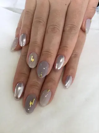 ネイル 💎🐰 saki. m 🐰💎のネイルデザイン