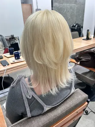 カラー 髪質改善 カラーJILLのヘアスタイル