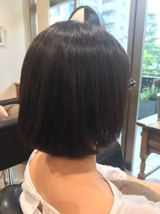 ミディアム アザマ　ヤスカツ _rosso 川口のヘアスタイル