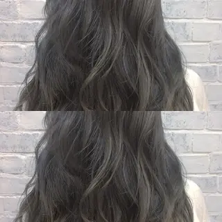 ロング カラー NEWI 京橋 【yoko】のヘアスタイル