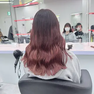 セミロング カラー パーマ ヘアアレンジ メンズ 🤍透明感カラー🤍 似合わせ🤍AINEのヘアスタイル