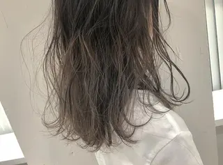セミロング 荒川 ひなの 新川崎のヘアスタイル