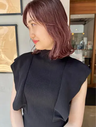 ミディアム 三輪 恭平のヘアスタイル
