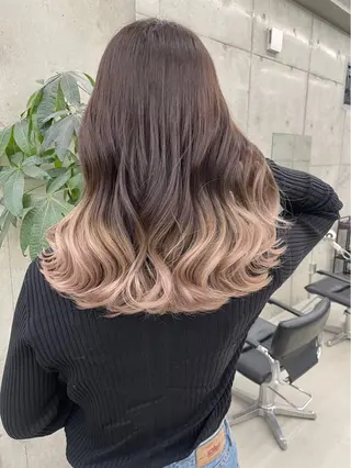 セミロング 守山区/カット モデル募集/後藤愛空のヘアスタイル