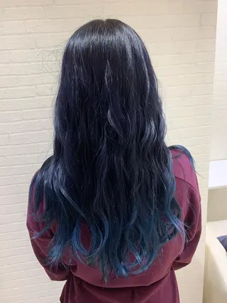 ロング カラー LiTA RIKUのヘアスタイル