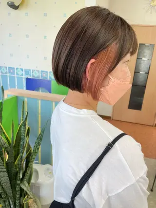 ショート カラー yui .のヘアスタイル