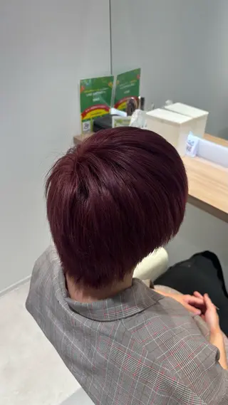 カラー 米倉 陽菜のヘアスタイル