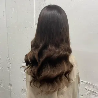 ロング カラー 🧡艶髪ちゅるん髪 🫧🧡YUKI❄️のヘアスタイル