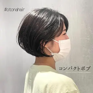 ショート カラー matka白髪ぼかし 大人ヘア/KEIKOのヘアスタイル