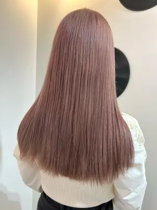 セミロング カラー ヘアアレンジ 🧨ブリーチー×ボブ レイヤー💎じゅえるのヘアスタイル