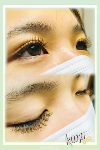 マツエク・マツパ プライベートサロン COMFYのマツエク・マツパデザイン