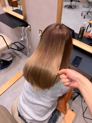 ミディアム 髪質改善/艶髪特化 /透明感✨️こうめいのヘアスタイル