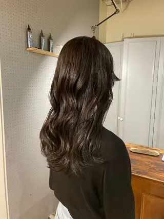 セミロング カラー 🤩噂のMr.髪ポジ ティブ®️yu🤩のヘアスタイル