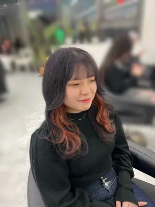 ロング カラー 💖札幌カラー 指名No.1💖玲奈のヘアスタイル