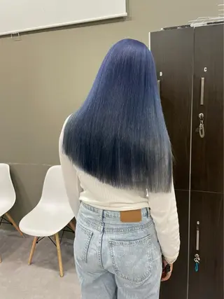 カラー 酸性ストレート 髪質改善のヘアスタイル