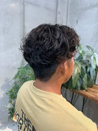 パーマ 田本 雛のヘアスタイル