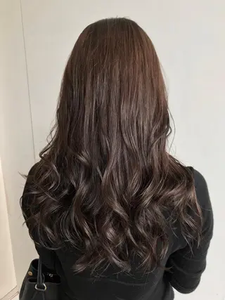 セミロング カラー 中塚 義人のヘアスタイル