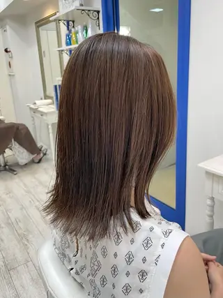 ミディアム 新籾 尚哉のヘアスタイル