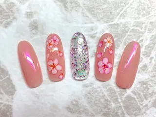 ネイル マジック ミラーのネイルデザイン