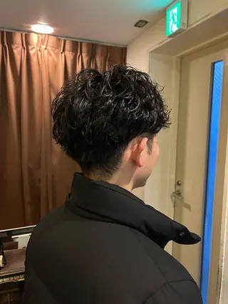 パーマ 小澤 一稀のヘアスタイル