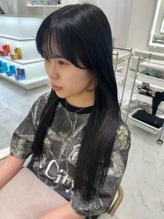 ロング ParveMix /石田 佳澄🩶のヘアスタイル