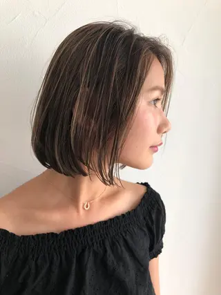 ショート カラー 三鷹で1番ショート ボブをカットする新谷のヘアスタイル