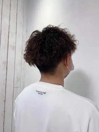 パーマ メンズ 脇田 杏菜のヘアスタイル