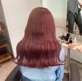カラー girly❤︎暖色ヘ ア➰🎀HINANOのヘアスタイル