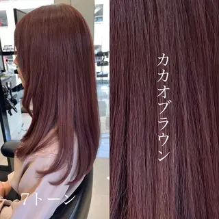 ミディアム 似合わせカット 迫留由弥のヘアスタイル