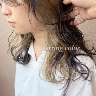 ロング カラー ヘアアレンジ 代表🎀 ふわモテ愛 され髪🩷yumiのヘアスタイル