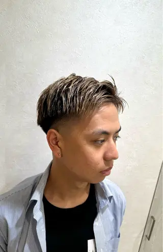 メンズ ユージ ✂︎ カット／パーマ特化のヘアスタイル