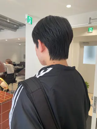 メンズ kou🌥️レイヤー /艶カラーのヘアスタイル