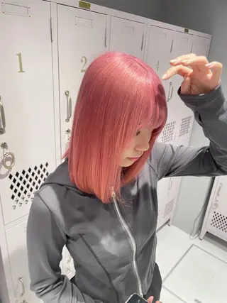 ミディアム カラー 菜々🦖新宿 men's特化のヘアスタイル