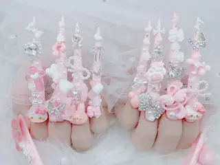 ネイル MoMoA Nail ネイル長さ出し専門店のネイルデザイン