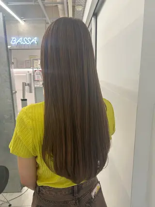 カラー 🩵️⋆*BASSA ゆうきのヘアスタイル