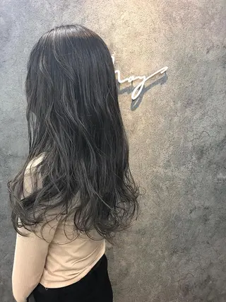 セミロング Noyヨシモト ヒロトのヘアスタイル