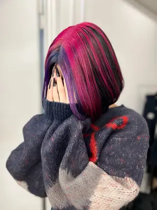 ミディアム カラー 透明感カラー特化🫧 ADLLA.栗原🦋のヘアスタイル