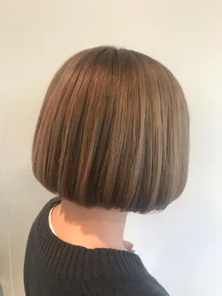ショート カラー 烏丸韓国ヘア🇰🇷 ayaka🎀のヘアスタイル