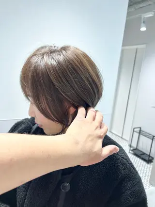 ショート カラー 長野 智史のヘアスタイル